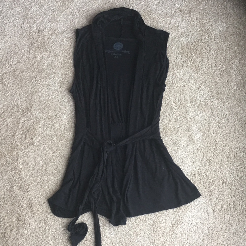 Anthropologie layering vest